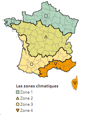 Les zones climatiques Les zones climatiques